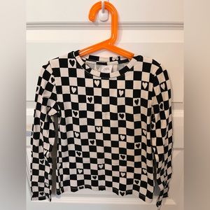 ⭐️2 for $25⭐️ Zara colour block print long sleeve shirt